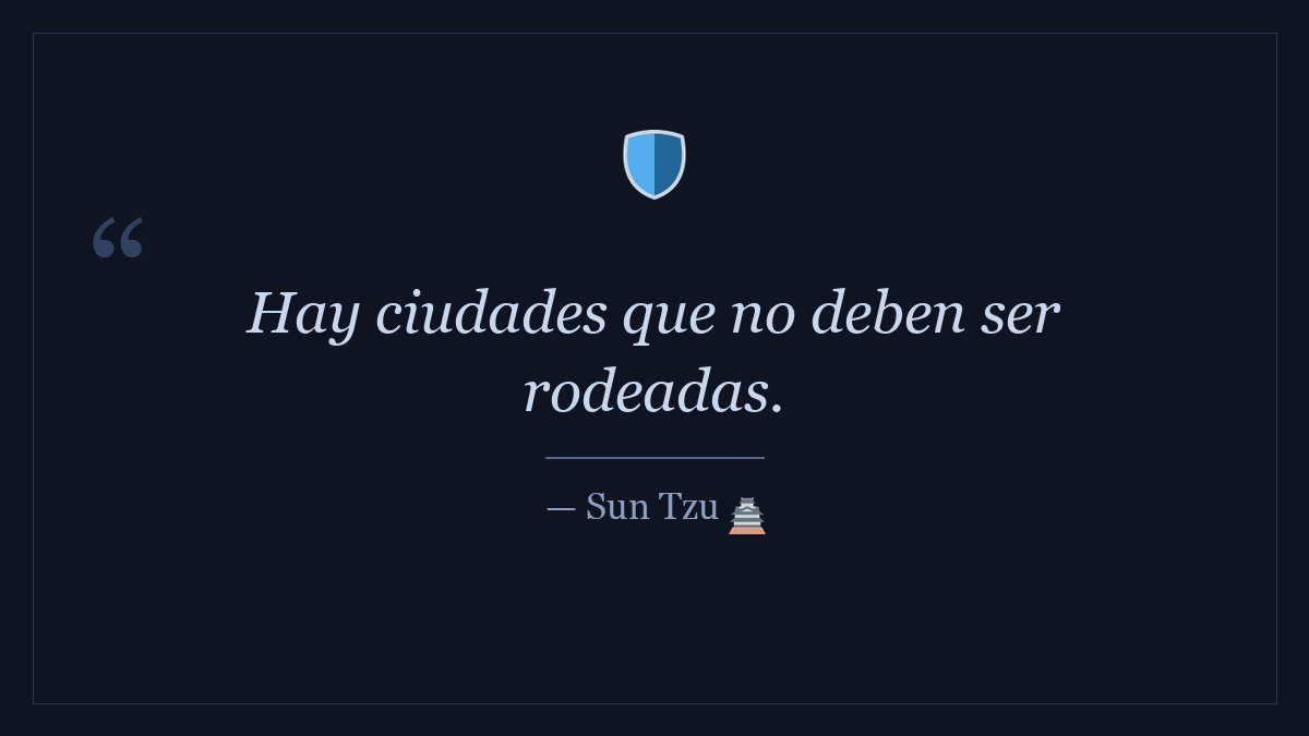 SunTzu_es's tweet photo. ⚔️ #SunTzu #ArteDeLaGuerra https://t.co/BI0r8Uh8s5