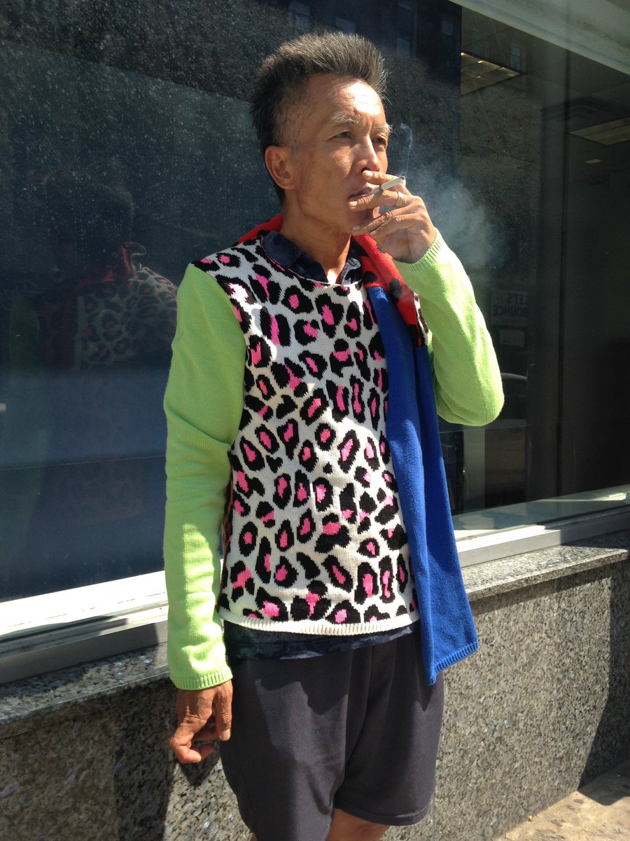blairwitch2006's tweet photo. something about styling elders in my clothes. brings me joy https://t.co/TkWUf52meV