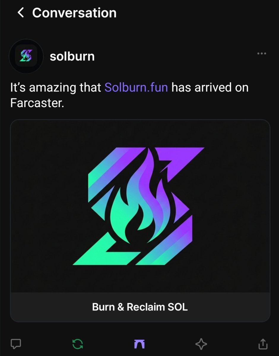 Solburnsolana1's tweet photo. Solburn mini apps are listed on @farcaster_xyz   https://t.co/NwLjuVulYp https://t.co/0ceMDyxgyf