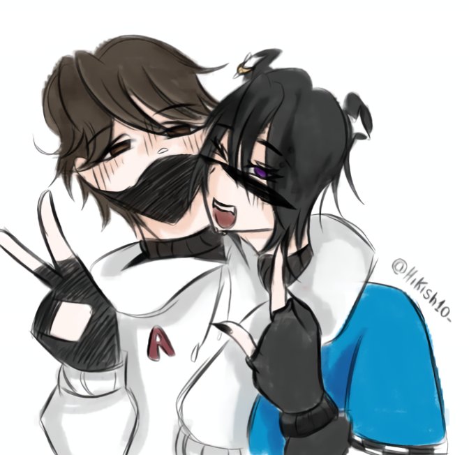 Hikish1o_'s tweet photo. Por fin más migajas del ship  🎉🎉

#capybear #spreenfanart #aquinofanart https://t.co/aS2K6IStSo