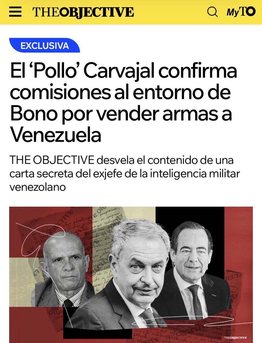 DiosaKhalinda's tweet photo. 🚨😎 El ‘Pollo’ Carvajal confirma comisiones al entorno de Bono por vender armas a Venezuela 

https://t.co/phqMmhEmtW https://t.co/5NK8njcmGz