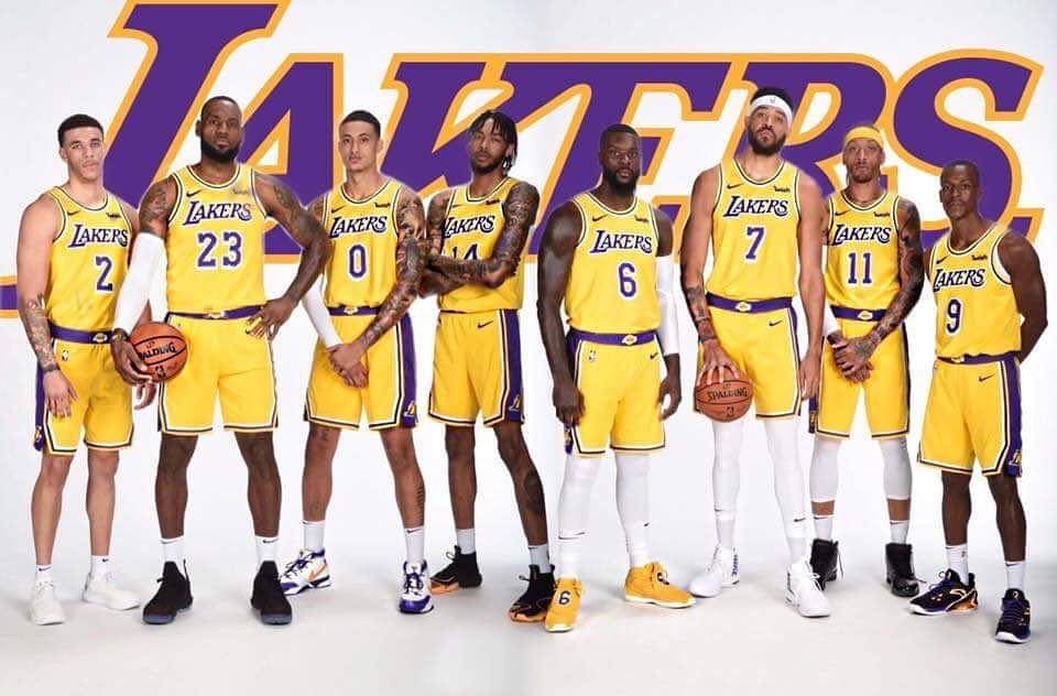 calvingonba's tweet photo. The “best roster available” LeBron James chose to sign with in summer 2018 btw. https://t.co/WfXREBEYnt