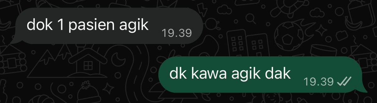 hourlycibil's tweet photo. dokter cibil = patient hater (alias sehat sehat pasien ku) https://t.co/hoJIPSiq65