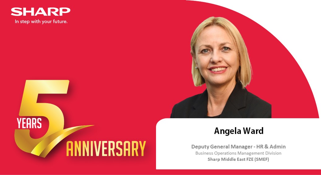 SharpSolMEA's tweet photo. Congratulations to Angela Ward for completing 5 years at 𝗦𝗛𝗔𝗥𝗣 𝗠𝗶𝗱𝗱𝗹𝗲 𝗘𝗮𝘀𝘁 &amp; 𝗔𝗳𝗿𝗶𝗰𝗮.

#SHARP
#SHARPMEA #sharpmiddleeast #sharpafrica https://t.co/p55KfDO6Gr