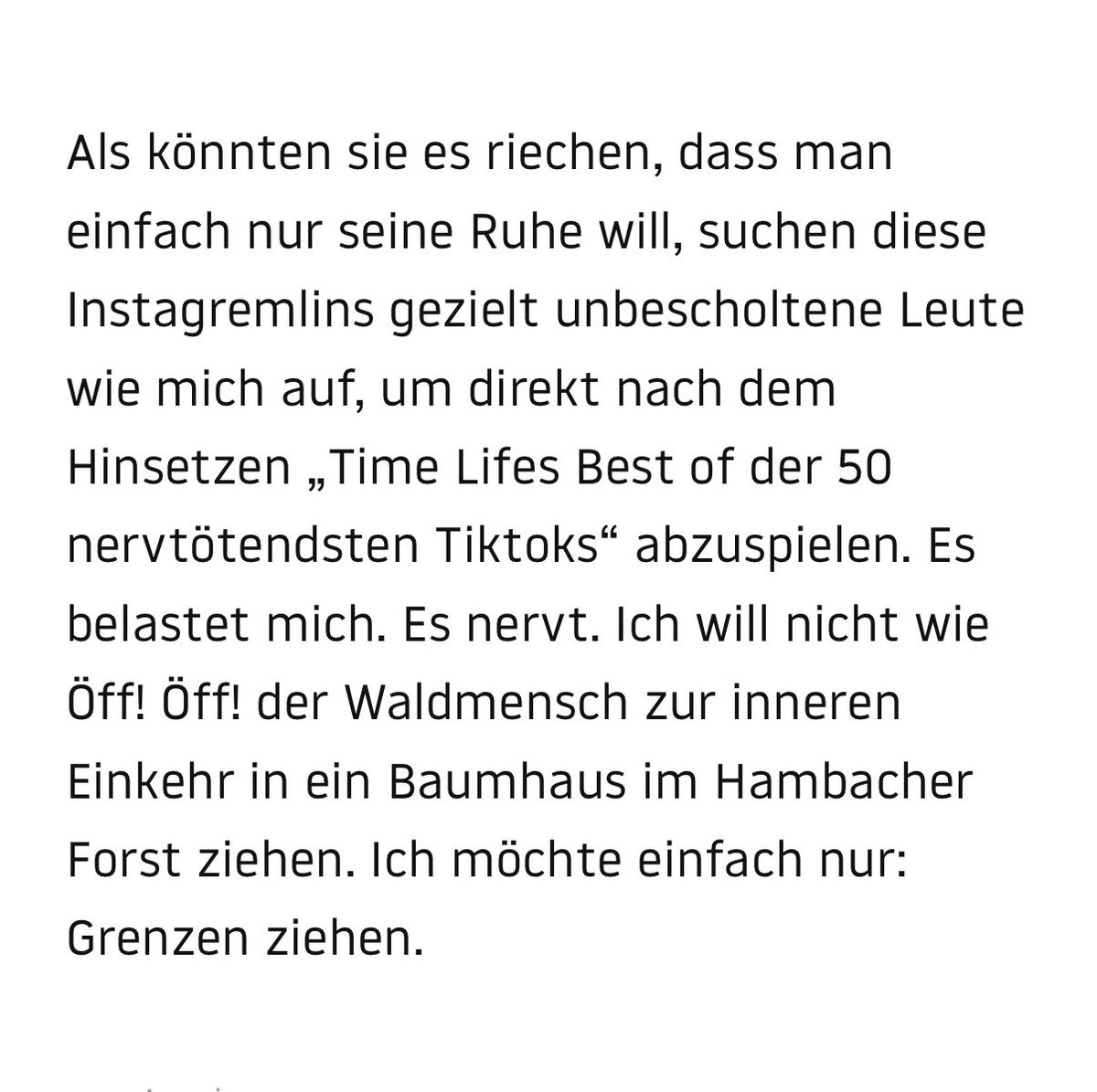 MickyBeisenherz's tweet photo. „Kein Mensch hat Lust, sich bereits um 7 Uhr 47 an Gleis 10 zu fühlen, als stecke er mit dem Kopf in einem hyperaktiven Flipperautomaten fest. Es belastet mich. Es nervt.“

Mein Rant über die dröhenden Kopfhörer-Verweigerer im aktuellen @stern 

Kompletter Text hier:

https://t.co/AKra0dBzXN