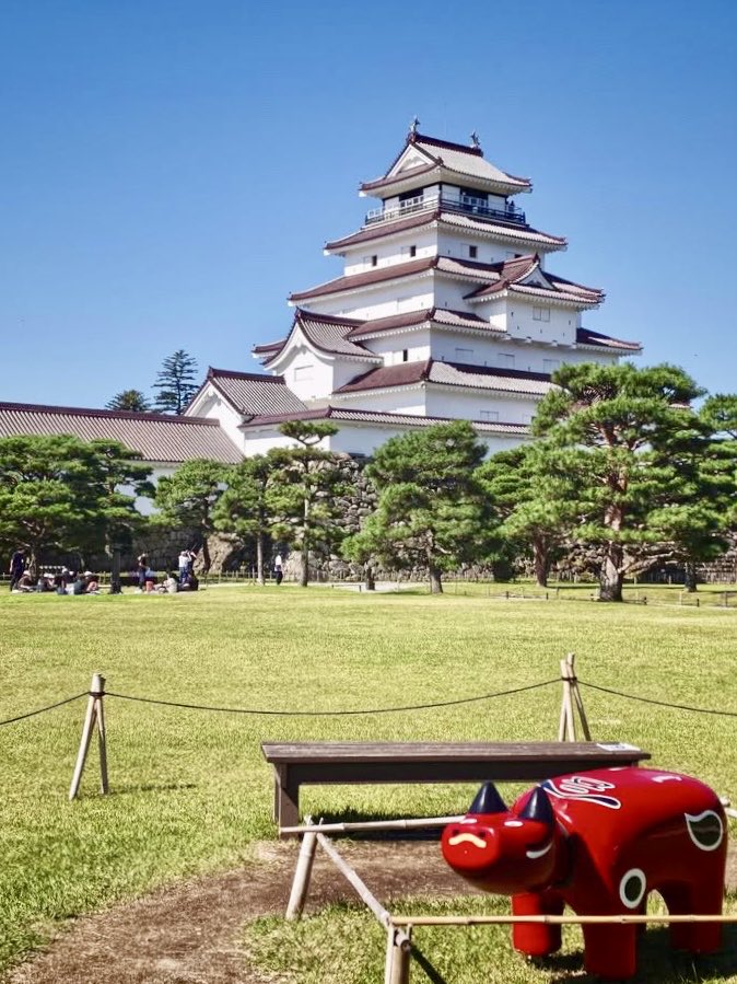 aizu_tsurukan's tweet photo. 9月30日
本日の鶴ヶ城✨
絶景でーす😍 https://t.co/MNkX9VeJwf