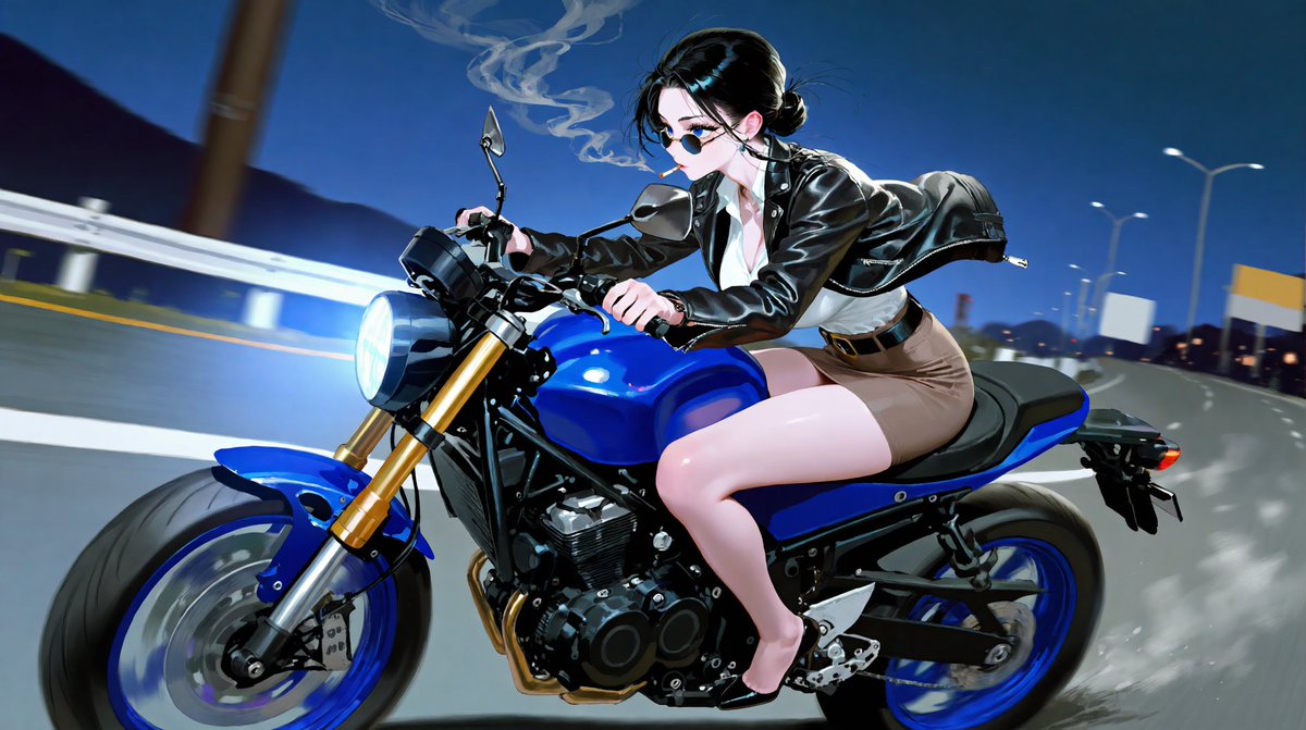 PX_OBT's tweet photo. #PixAITsubakiV3📷
@PixAI_Official 
Midnight Highway https://t.co/xZZ9bKKBCO