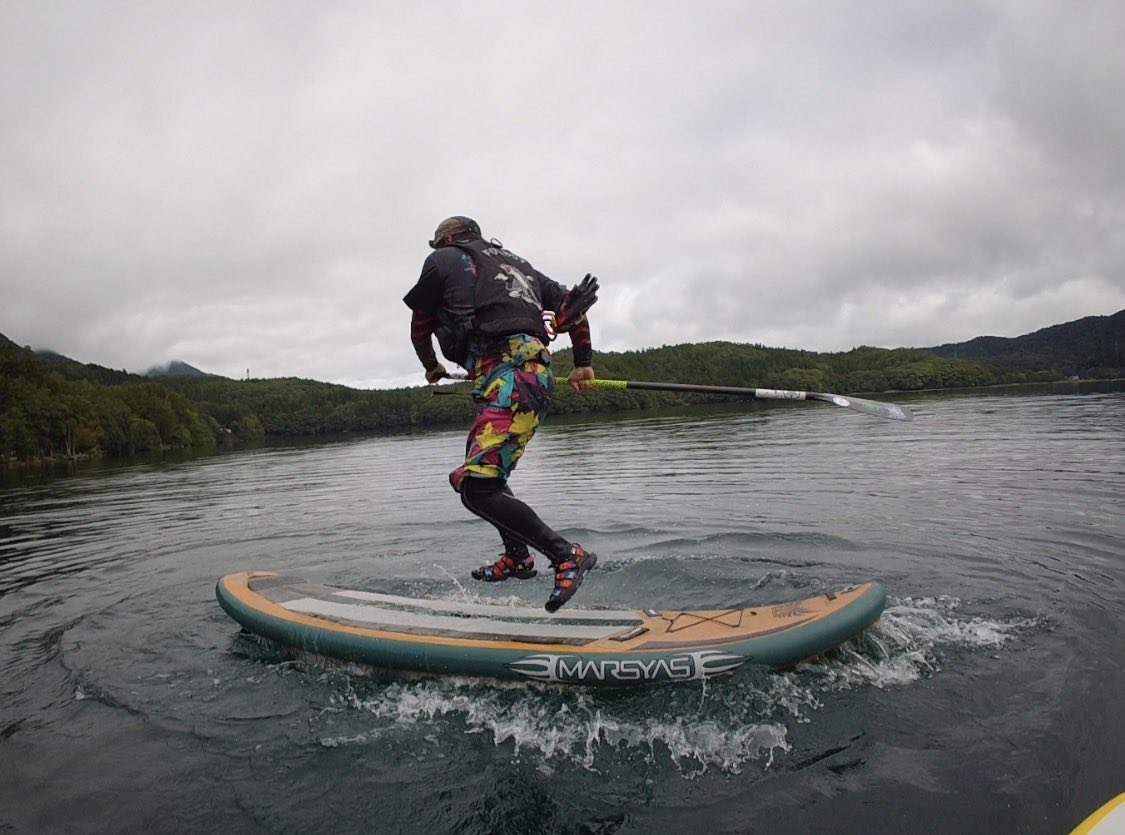BAKUTHOU's tweet photo. うん☺️
派手！！！バエ！！！やばっ！！！
#sup 
#freestylesup 
#京都大作戦2026 https://t.co/N2exAugK4l
