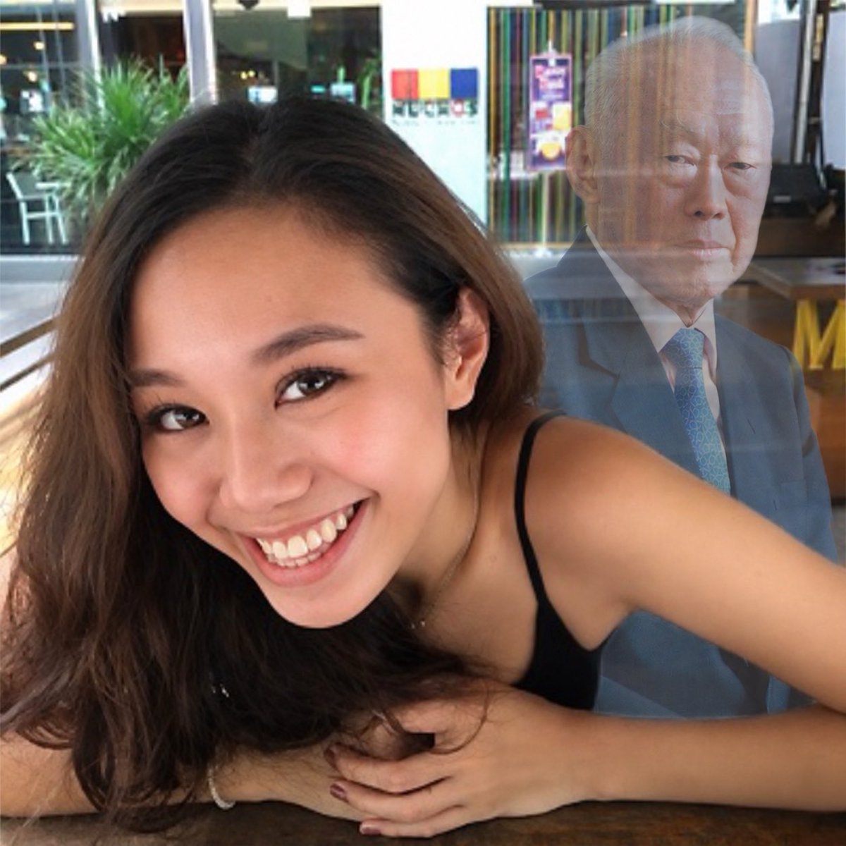 kunley_drukpa's tweet photo. >on my first date with my mathematically optimised state-assigned breeding partner from the singapore government’s new ‘you are completely useless looks like we are going have to help you have sex’ app
>really nervous, sweating profusely and struggling to make eye contact
>ghost of lee kuan yew appears
>“come on you herbivore make a damn move” he says
>pull out my spaghetti and drop it
>“she is literally mathematically optimised for you please it’s this or we start artificially inseminating people to raise birth rates” he says
>mumble some weird comment about her smell in a flat zoomer monotone voice
>“put your fucking penis inside her for god’s sake” he says