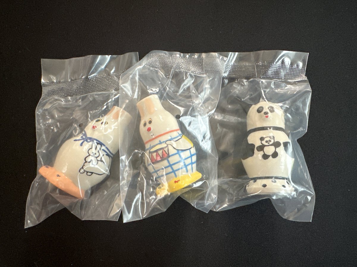 haruula_la's tweet photo. CYILABO チイラボ ミニフィギュアコレクション 交換

譲：ウサギA、ウサギB、パンダ

求：ネコA、ネコB

郵送にて交換希望です。
お気軽にお声掛けください。よろしくお願いいたします🙇 https://t.co/7FUOcsJkoa