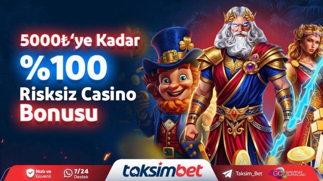 TaksimBet_1's tweet photo. 💰 #TaksimBet'te Risk Yok , Kazanç Çok 💰

⚡️İlk Yatırımınıza Özel 5.000₺'ye Kadar %100 Risksiz Casino Bonusu Hediye ‼️

⬆️Hemen #TaksimBet'e Katıl , Heyecanı Kazanca Çevir ⬆️

🌀 Promosyon Detayları İçin Tıkla https://t.co/lCZy335iPs 🌀 https://t.co/UYoT1nlGJh