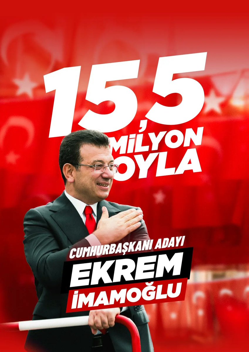 Musellim1962's tweet photo. 560 milyar yolsuzlugu var dediler iddianameye bile koyamadilar
Kasalarda para cikti dediler
Hepsi yalan cıktı
Kanit var dediler,yalanci tanik çiktı
Ekrem imamoglu'nu kendi soyguncunuzla karıstirmayin
Bir tane gecerli kanıt yok ortada https://t.co/wZGYfJJGvR