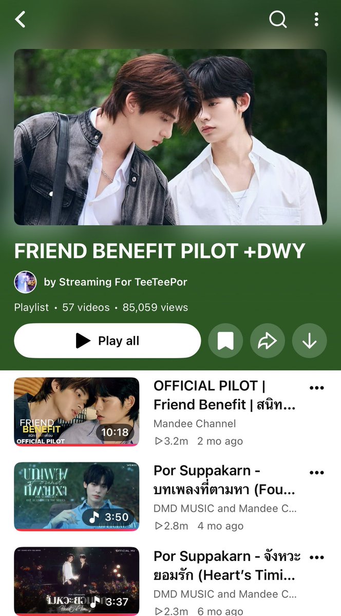 2_TEE_4's tweet photo. “A good man is afraid of hurting the one he loves.
A bad man is afraid of losing them”
I just read this and thought of you, Jai.
😘
Stream #FriendBenefitTo4M
https://t.co/0Z1XpmTqgv https://t.co/19g5Lusq3F