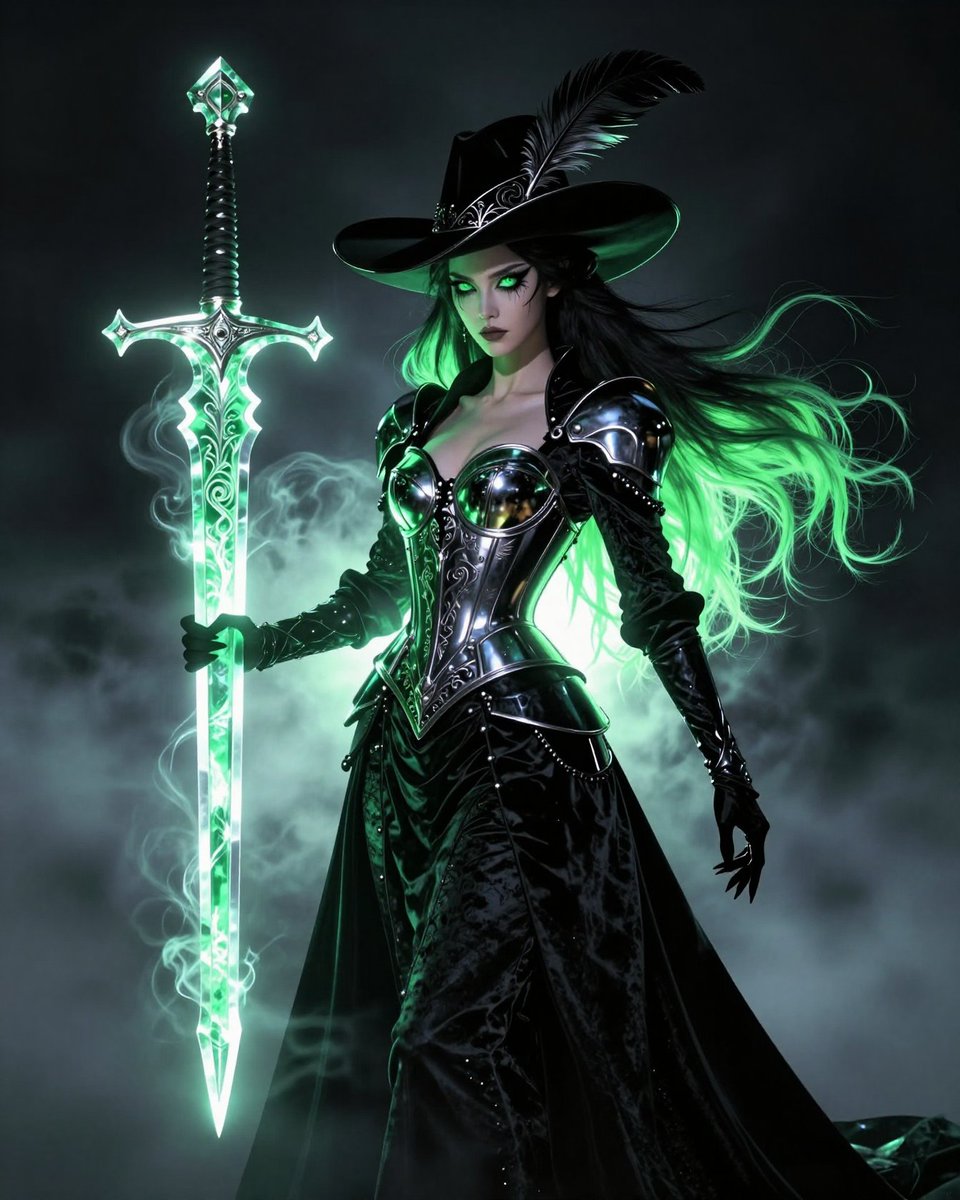 Solis25's tweet photo. MUSKETEER-EMERALD-FOG https://t.co/7zRV9GFupw