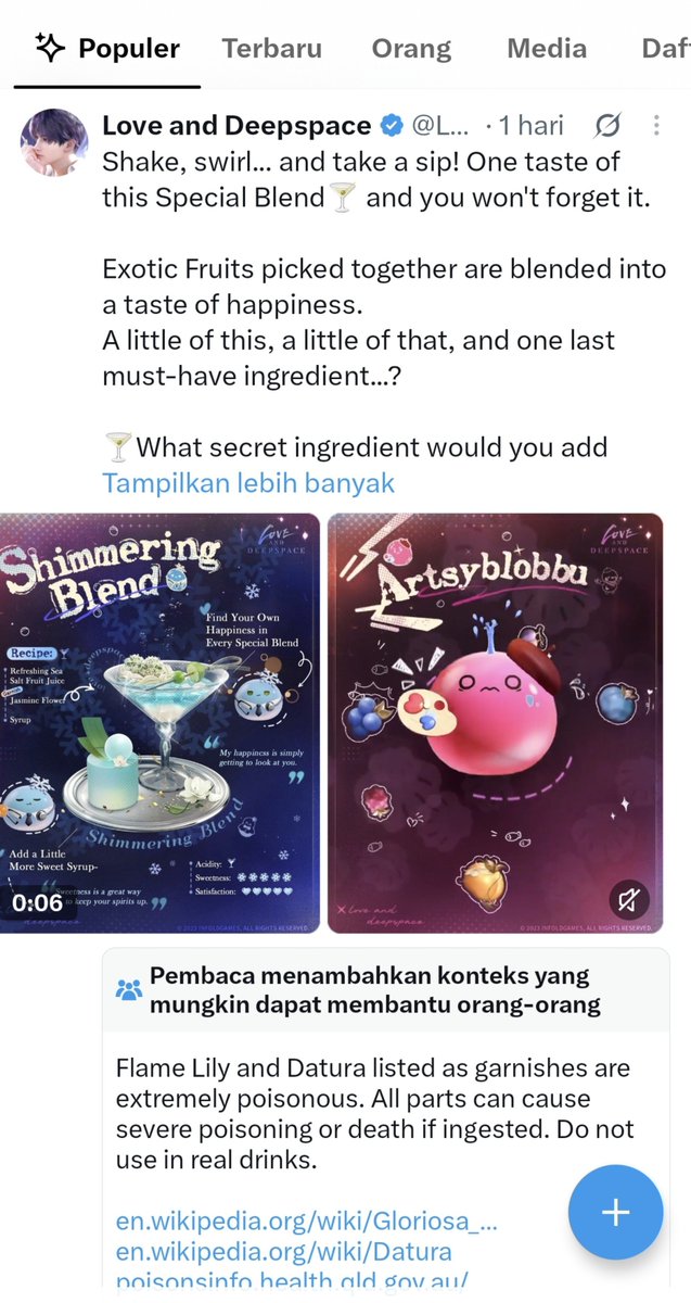 ThanaKusuma's tweet photo. > Ngeliat drama LADS yang baru. 

> Pada bilang bunga Datura tu beracun jadi jangan sekali2 nyoba ngebikin minumannya

> *googling Datura tu bunga apaan*

OALAH KECUBUNG https://t.co/KPCVwP14yx