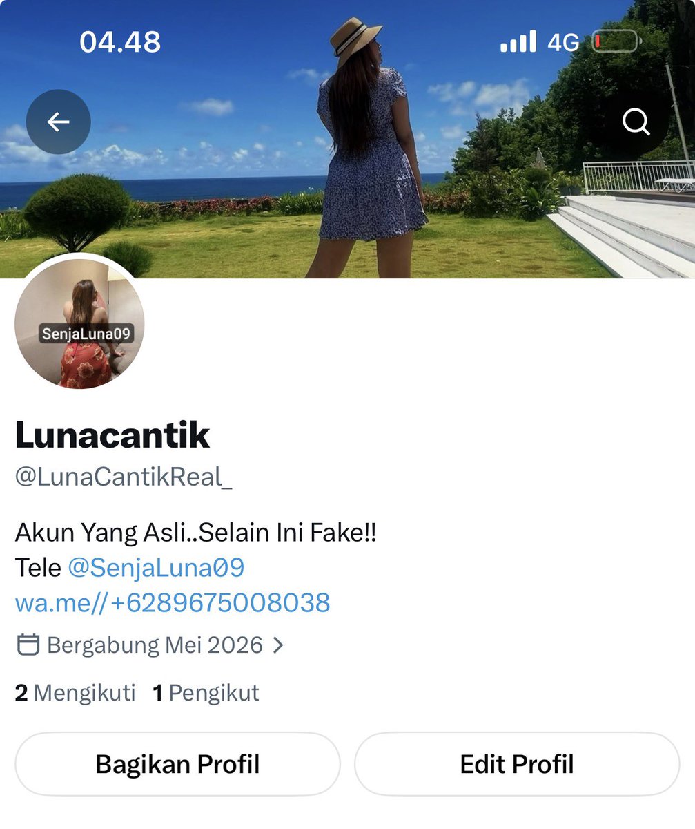 LunnaReal__'s tweet photo. Yang Kemarin Ke Suspen..
Akun Real.. Selain ini Fake!!! https://t.co/Gn4jlf8co7