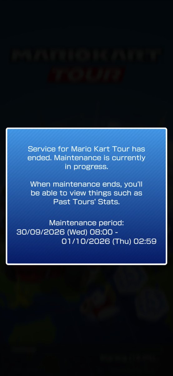 quentomk's tweet photo. It's been pleasure to play the game for 7 years, thank you Mario Kart Tour 💔 https://t.co/S7Ni5EsdPz