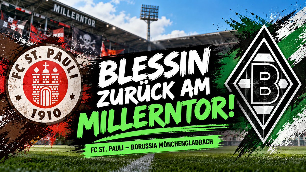 MaarAutor's tweet photo. Alexander Blessin zurück am Millerntor – diesmal mit Borussia! ⚽
Am Samstag testet Gladbach beim FC St. Pauli. Dreierkette, Defensive, Personal: Was hat Blessin bereits verändert?
👉 https://t.co/o170yabpC5
Jetzt lesen.
#Gladbach #BMG #FCStPauli
Bild KI generiert https://t.co/omR5TN2UPS