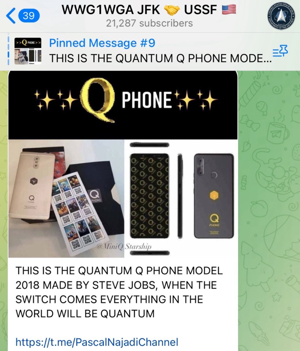NewBarronTrump3's tweet photo. A. We are all getting a #QPhone https://t.co/zEnLwMJaHh