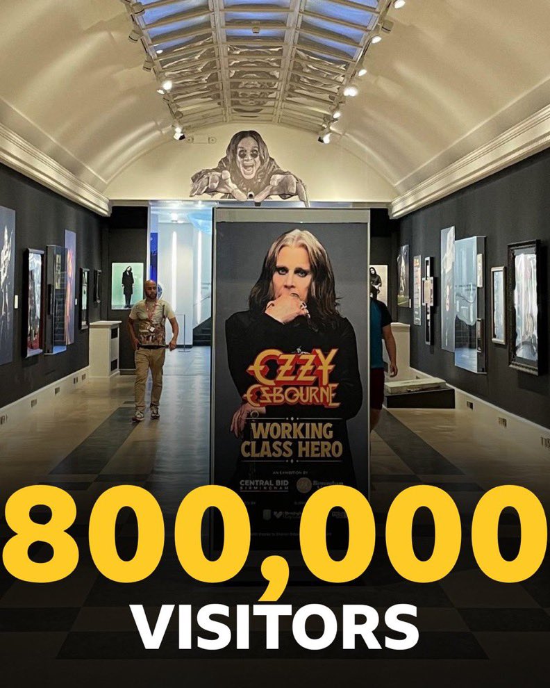 OldStationSt's tweet photo. The Ozzy exhibition has ended. 800,000 visitors puts it 200k a yr above the UK’s busiest theatre, the Birmingham Hippodrome 

But Birmingham Council still won’t CPO the home of @BlackSabbath The Crown from a decade of delinquent ownership by @ToyokoINN_JP. Make it make sense? 🤷‍♂️ https://t.co/zdKh0qsaGl