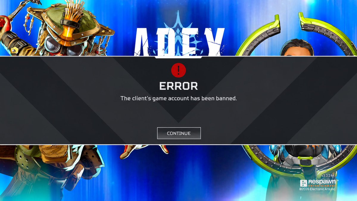 Sixerg86's tweet photo. "Due to irl problems I'm quitting Apex legends"

Irl problems: https://t.co/giDXGRpjox