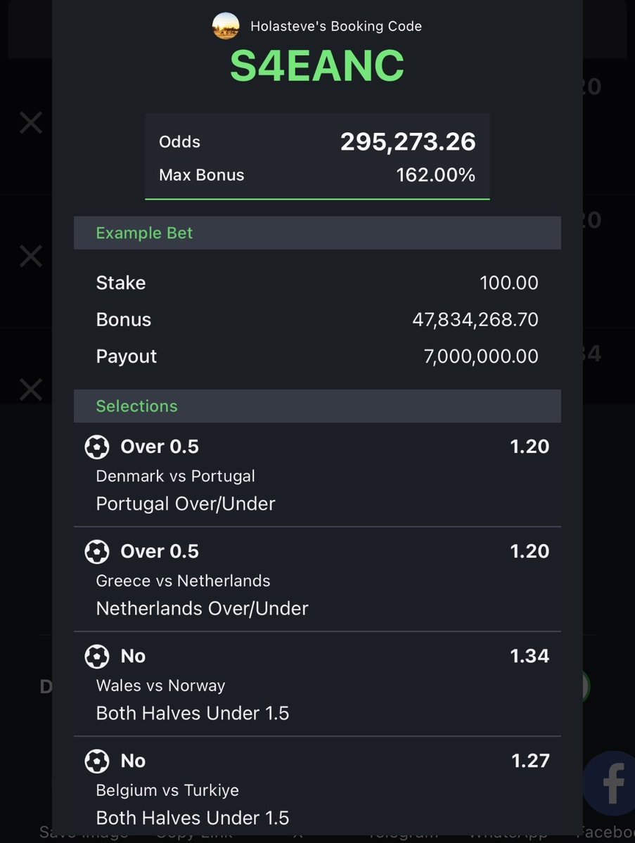HolaSteve4's tweet photo. 1st - 11th ⚽️ 

295,273 odds       S4EANC (50games)

43,411 odds           RF5Q01
13,995 odds          QCFD0X
5,115 odds              UHTFBZ
415 odds                 MH5C09 https://t.co/eFnn5H32e9