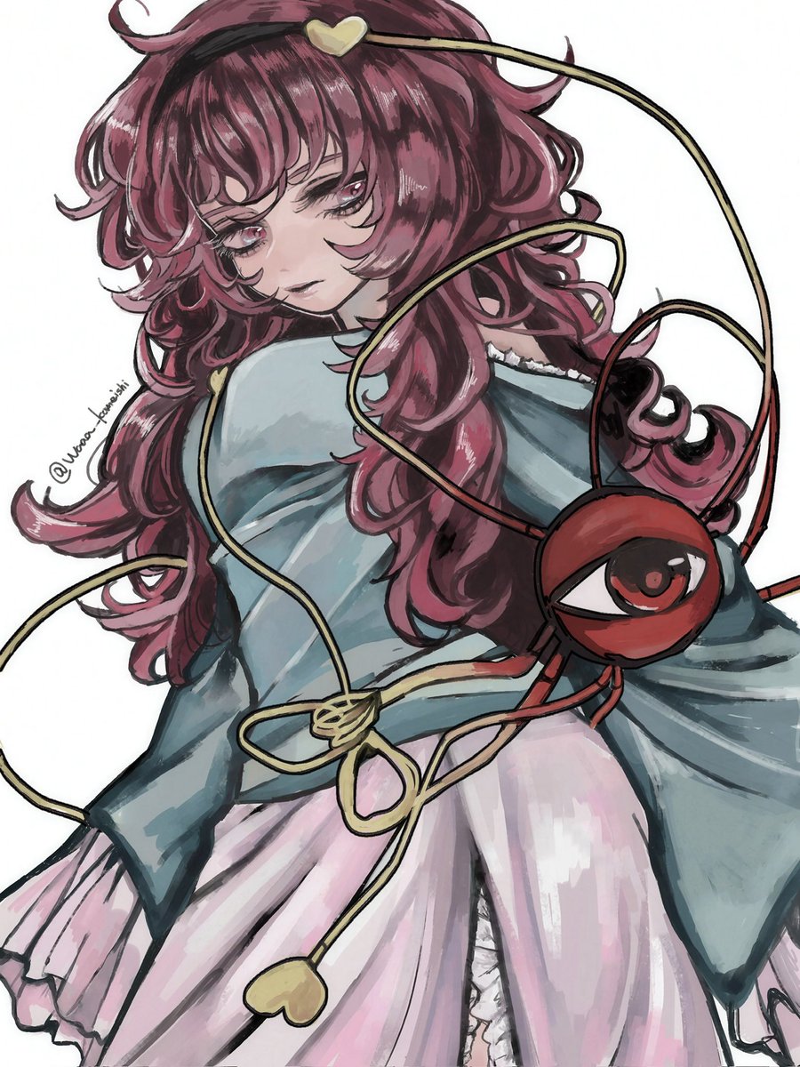 Waaa___komeiji's tweet photo. #今月描いた絵を晒そうㅤ 
いっぱい描きましたね🪷
どんどん東方の魅力に落ちていってる気がします…*ᵕᵕ https://t.co/yvGzNc8Gnn