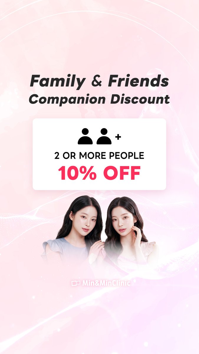 Minandmin_en's tweet photo. Want to erase scars &amp; pigmentation with massive October savings? 💫

Get up to 50% OFF + an extra 10% OFF for companion visits with our October All-in-One Event! Starting at a special price of 280,000 KRW~.

#MinAndMinClinic #MinAndMinScarLab #UltraPulse #ScarRemoval https://t.co/rVh8GUjxqr