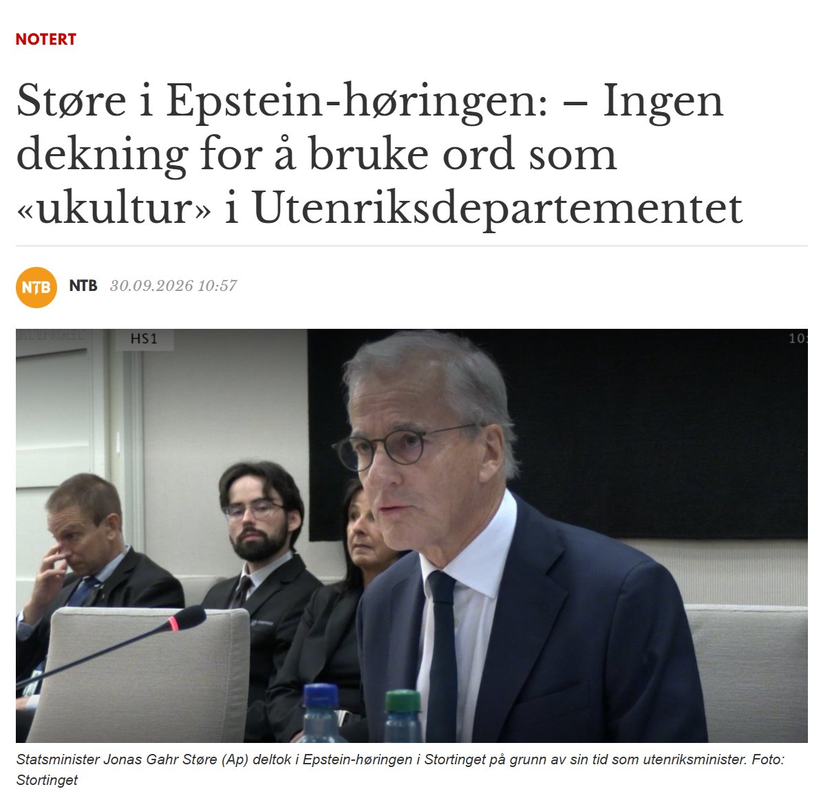 espenteigen's tweet photo. Hvor tonedøv er det greit å være som statsminister i Norge? https://t.co/aDyDQneu3h