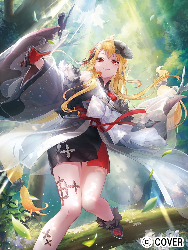 rowante3's tweet photo. 【hololive OFFICIAL CARD GAME】(
@hololive_OCG
)にて Kaela Kovalskia (カエラ)様のイラストを描かせて頂きました！
 #ホロライブ #ホロカ https://t.co/vIYYMSyZnN