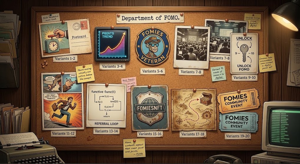 ayaremas67's tweet photo. Still fading the FOMO? Not on my watch. 👀

Locked in with @FomiesNFT and building up the score at the Department of FOMO. What’s your current streak looking like?

#Fomies #Web3 #Airdrop https://t.co/V8GPXea6MJ