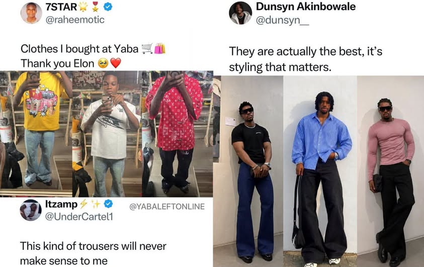yabaleftonline's tweet photo. Men, can you rock this? https://t.co/Z2eChR5FQV