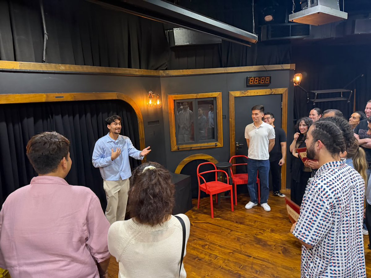 DBA_Programme's tweet photo. At The Courtyard Playhouse, DBA Year 12 Associates spent a full day exploring storytelling, improvisation and personal expression - learning how to communicate with confidence, think on their feet and connect more meaningfully with an audience. https://t.co/MmGAA4dTy8