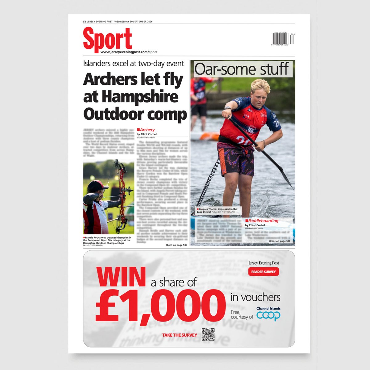 JEPsport's tweet photo. Jersey archers enjoyed a highly successful weekend at the 2026 Hampshire Outdoor Championships, returning from Andover with three county champions and a host of podium finishes.

👀 Subscribe to read more: https://t.co/cWpFJk8vqu https://t.co/FWPstQQcXj