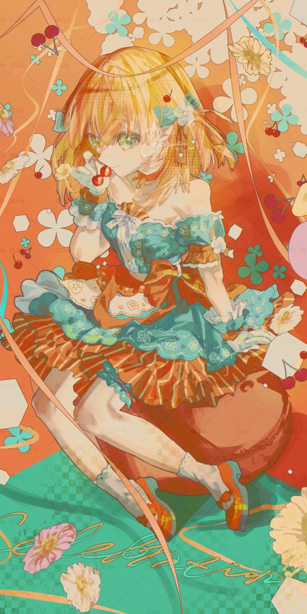 rafu_Ag's tweet photo. Celebration!🧡🍒 https://t.co/MjS9swIpCq