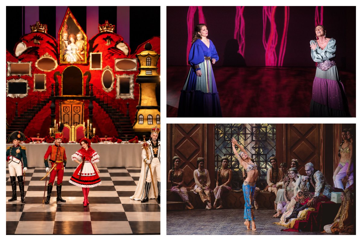 OperaBudapest's tweet photo. October preview: a new centenary production of #Kodály's Háry János, revivals of #Mozart's Die Entführung aus dem Serail &amp; The Fountain on Bakhchisarai #ballet + #Mahler's Symphony No. 8 &amp; a special concert version of #Puccini's Tosca at #OperaBudapest. https://t.co/gfiF2O3qKN