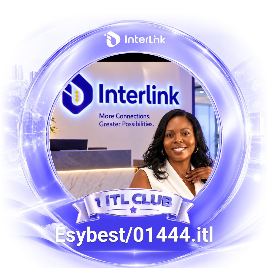 Esybest1's tweet photo. #interlink is more than just a coin. It's a connections with greater opportunities.
#Itl #Interlinkclub #interlink #1Itl #itlg https://t.co/7uAAf6A4Mi