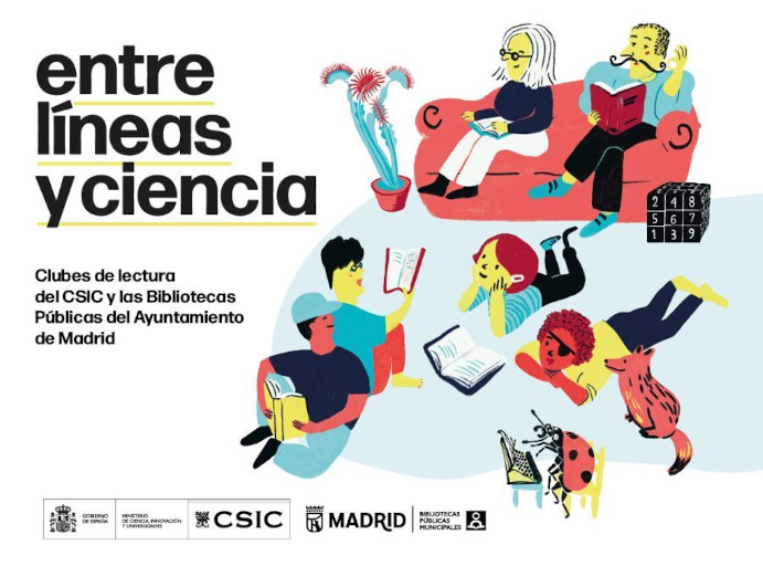 Lineamadrid's tweet photo. Un espacio de diálogo entre la comunidad científica y la sociedad... 📚
El @CSIC y @bpmmadrid ponen en marcha «Entre líneas y ciencia». A través de la lectura, las personas que se dedican a la investigación en el CSIC explicarán la actualidad científica, sus procesos y su impacto en nuestra vida cotidiana...  ⚗️👇