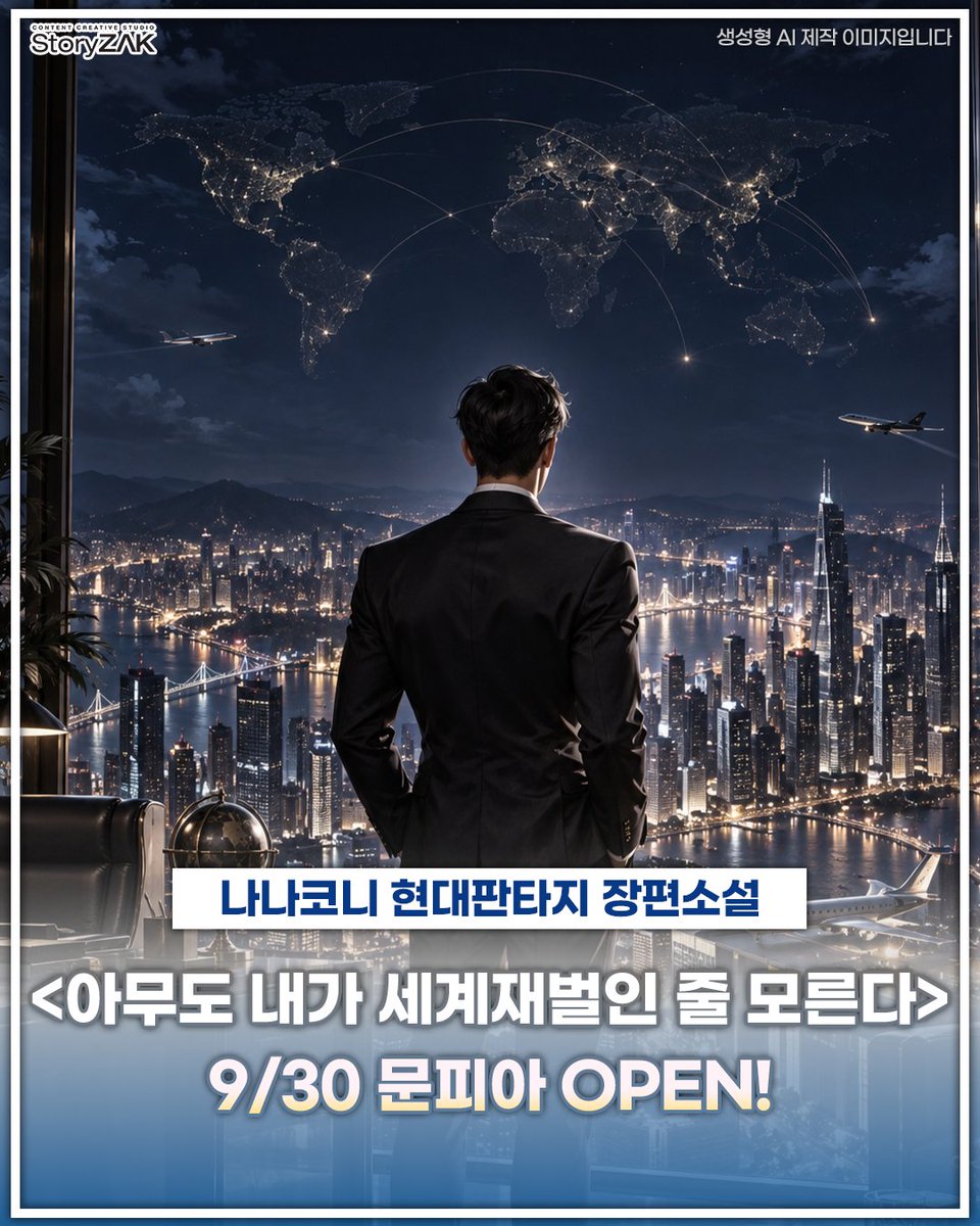 STORYZAK21's tweet photo. 나나코니 <아무도 내가 세계재벌인 줄 모른다>
문피아 론칭 기념 팔로우+RT #이벤트!🎉

🎁참여방법: 팔로우+RT
🎁#투썸플레이스 기프티콘 (1명 추첨) 

아무도 나를 모르는데 가진 돈은 181조!
정체를 숨긴 천재 재벌의 한국 복귀기가 궁금하시다면? 💸
https://t.co/b3mXbLbAt5 https://t.co/HGvUbTDFYu