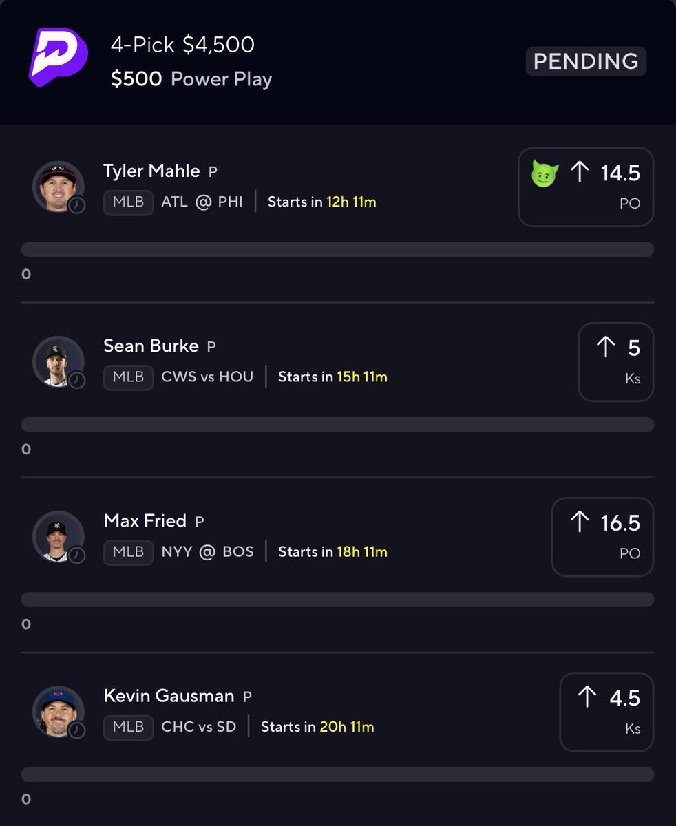 MattLockfmlv's tweet photo. The ONLY Parlay You Need For Wednesday 👀🚀 #NFL #MLB https://t.co/hWnB2Clvre