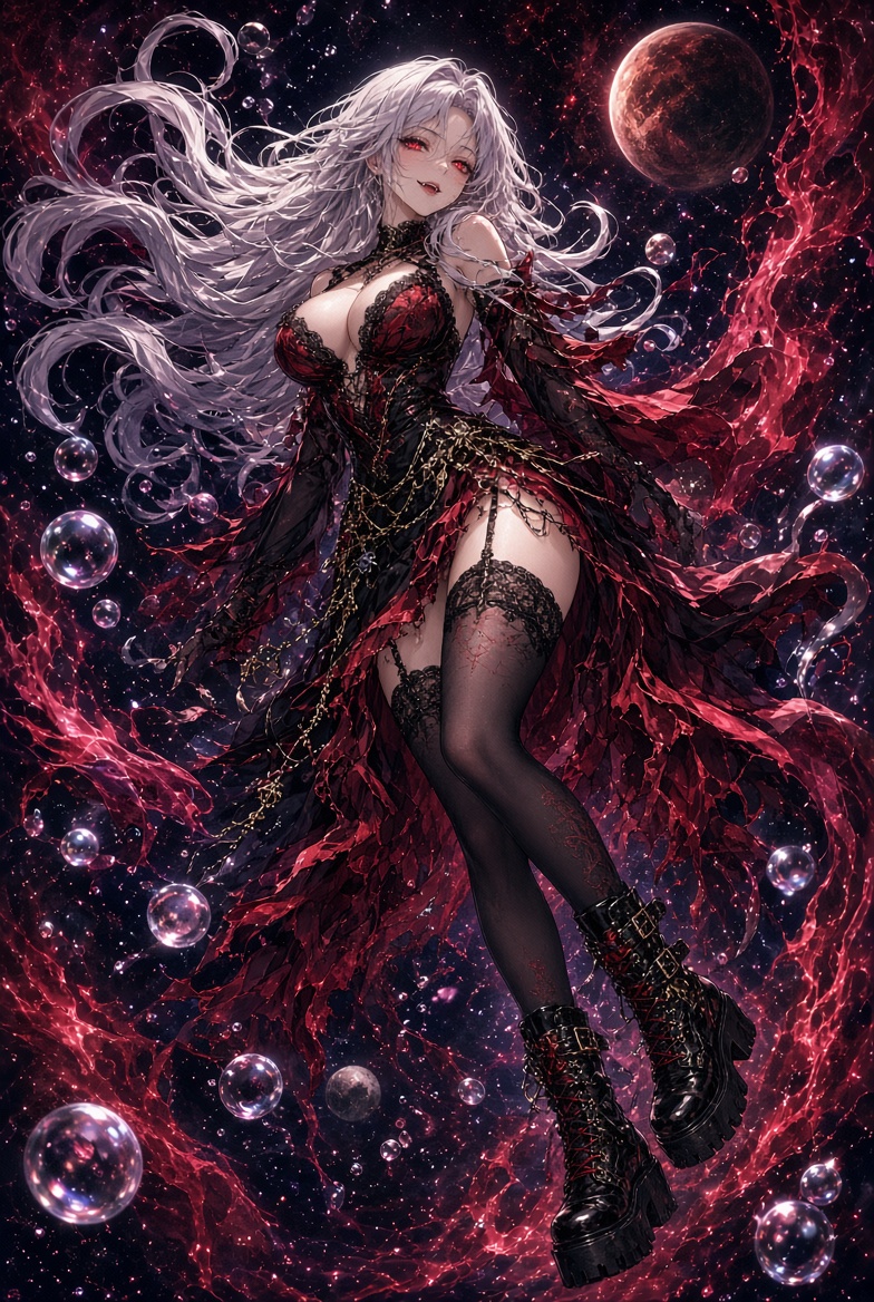 0x429ALUCARD's tweet photo. I saw this and just had to try it out myself. 
Thanks so much for the inspiration! 💕
It turned out quite well, with a somewhat dark atmosphere.  @MisukiRio 🖤

#AiArt #Animf #Seras #Waifu https://t.co/apwjdzLWaZ