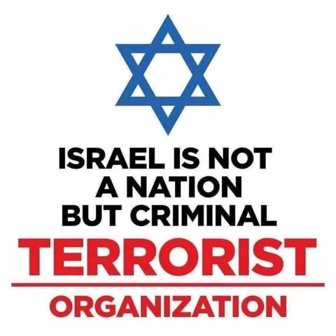 SophiaGarcia205's tweet photo. #IsraelTerroristsCriminals https://t.co/ZzQbTqirzi