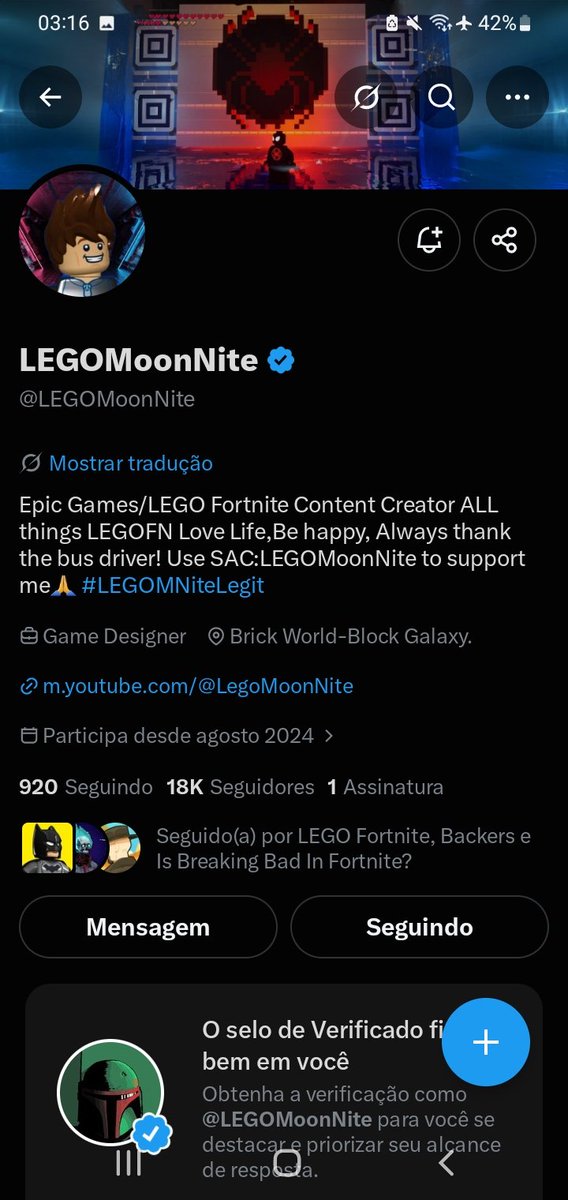 Collosso474's tweet photo. @BackersGamesF @LEGOMoonNite Done, good luck to everyone! https://t.co/lv8iPZNl2L