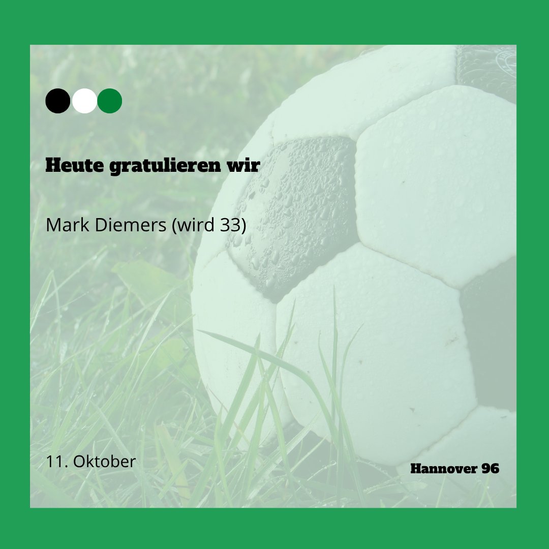 96abc's tweet photo. Unserem ehemaligen Mittelfeldspieler wünschen wir alles Gute für das neue Lebensjahr.
#h96 #niemalsallein #96geburtstag #maschseekicker https://t.co/iFjyv5ieid