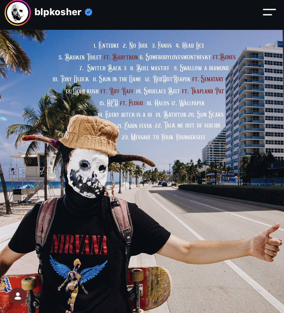 semataryupdates's tweet photo. Sematary will be on BLP Kosher’s new album 🥳 

Red dot reaper ft. Sematary 

This Friday!!!!!! https://t.co/g1T60An5vr