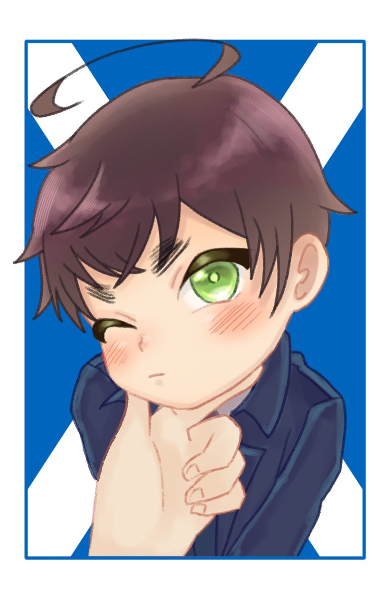 amber33kl's tweet photo. 眉ラン( *言ω言)
 #aph  #眉ラン
(トレス元▶ぱぴトレス 様) https://t.co/f8Ut26Nv9v