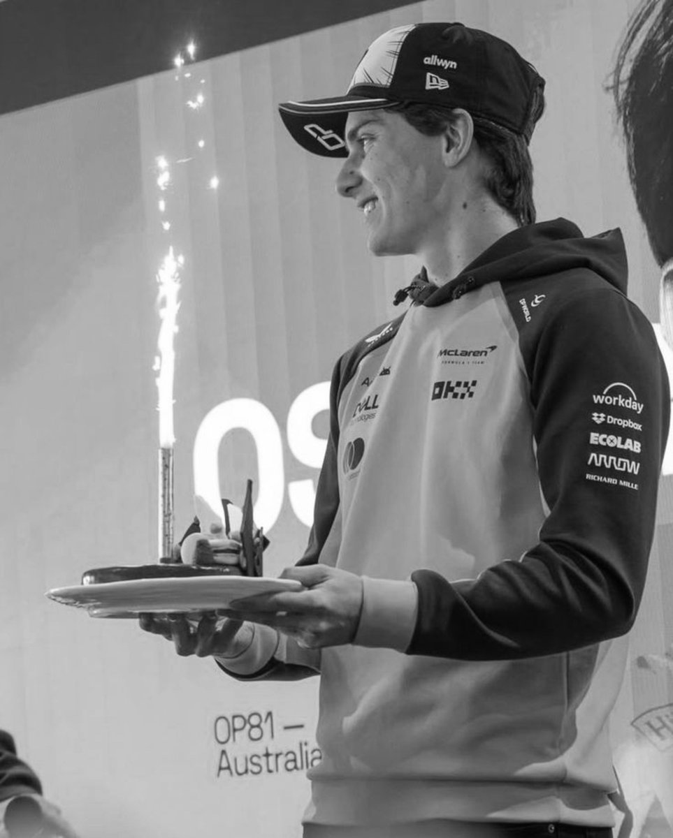 oscpiacstri's tweet photo. Happy birthday, bro. It’s always a pleasure sharing the track with you. Huge respect for your talent, your work ethic, and everything you bring to racing. Hope you have a great day, mate. 🥂

[@verstacpen, @MAXEVSTAPPEN] https://t.co/GCAyr0112K