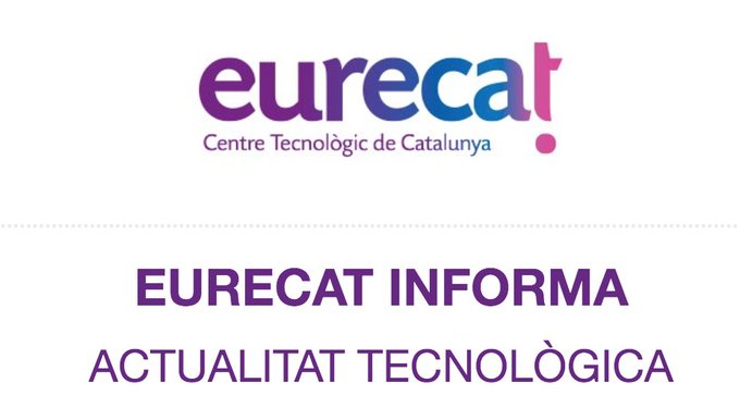 30Virtual's tweet photo. Ja podeu consultar el darrer butlletí #EurecatInforma amb les darreres novetats tecnològiques d'@Eurecat_news Centre Tecnològic de Catalunya
👉 https://t.co/4t0Kgwtthz https://t.co/wKh2hMyp20