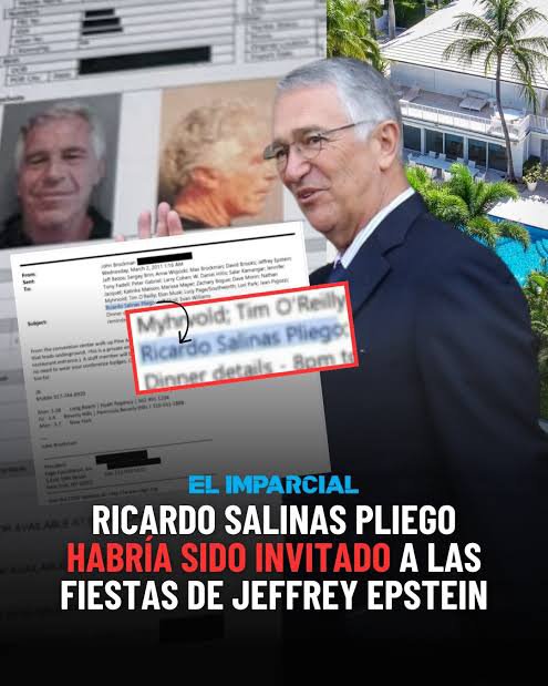 MikiZara2's tweet photo. @jgnaredo @AztecaNoticias @IrvingPineda Vale pero que hable del patrón de TV Azteca que estuvo involucrado en los archivos Epstein. https://t.co/T7OSqh9Rvk