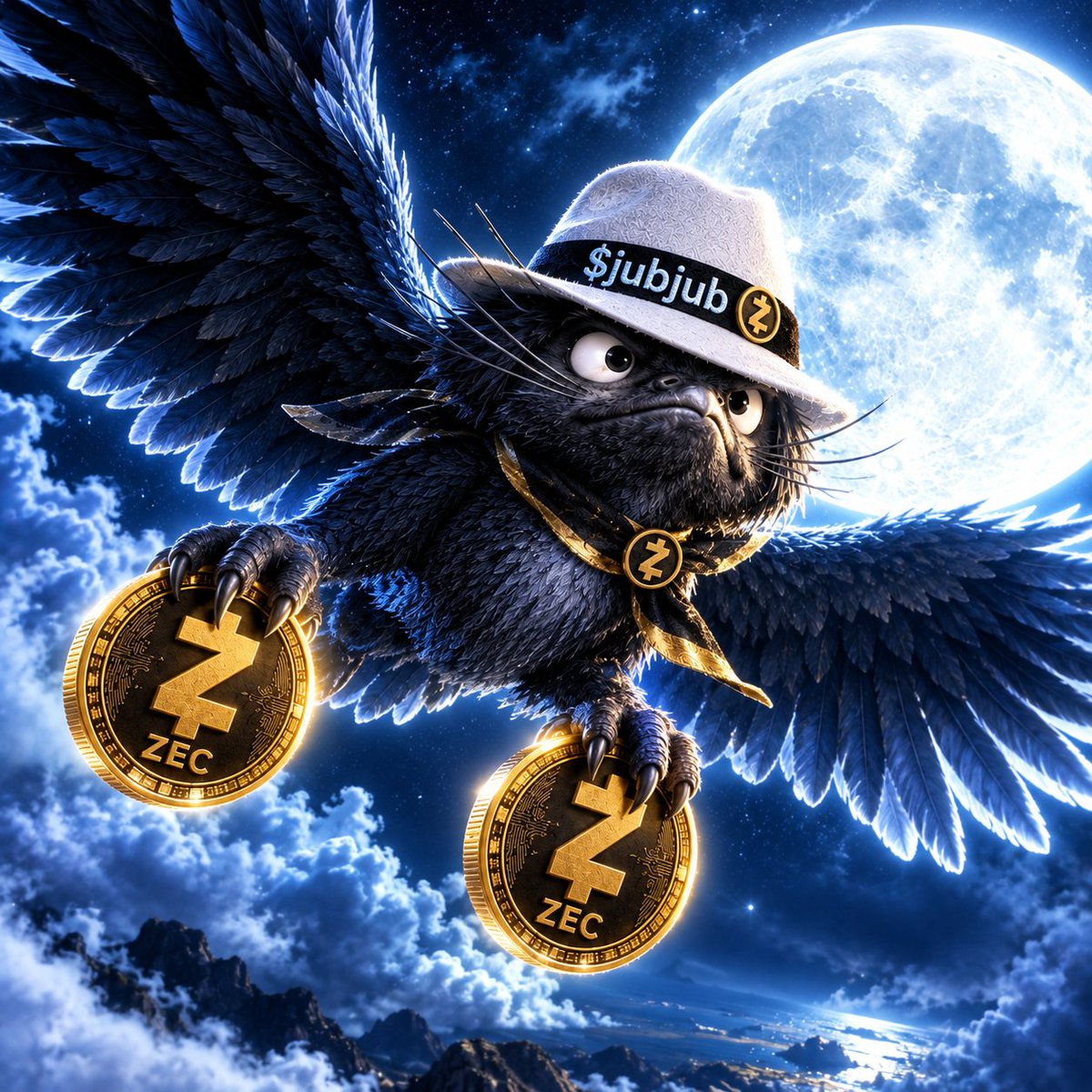 Mosidh69's tweet photo. @yoshi_v1 $jubjub Zcash mascot https://t.co/bw2GE8Jy9v